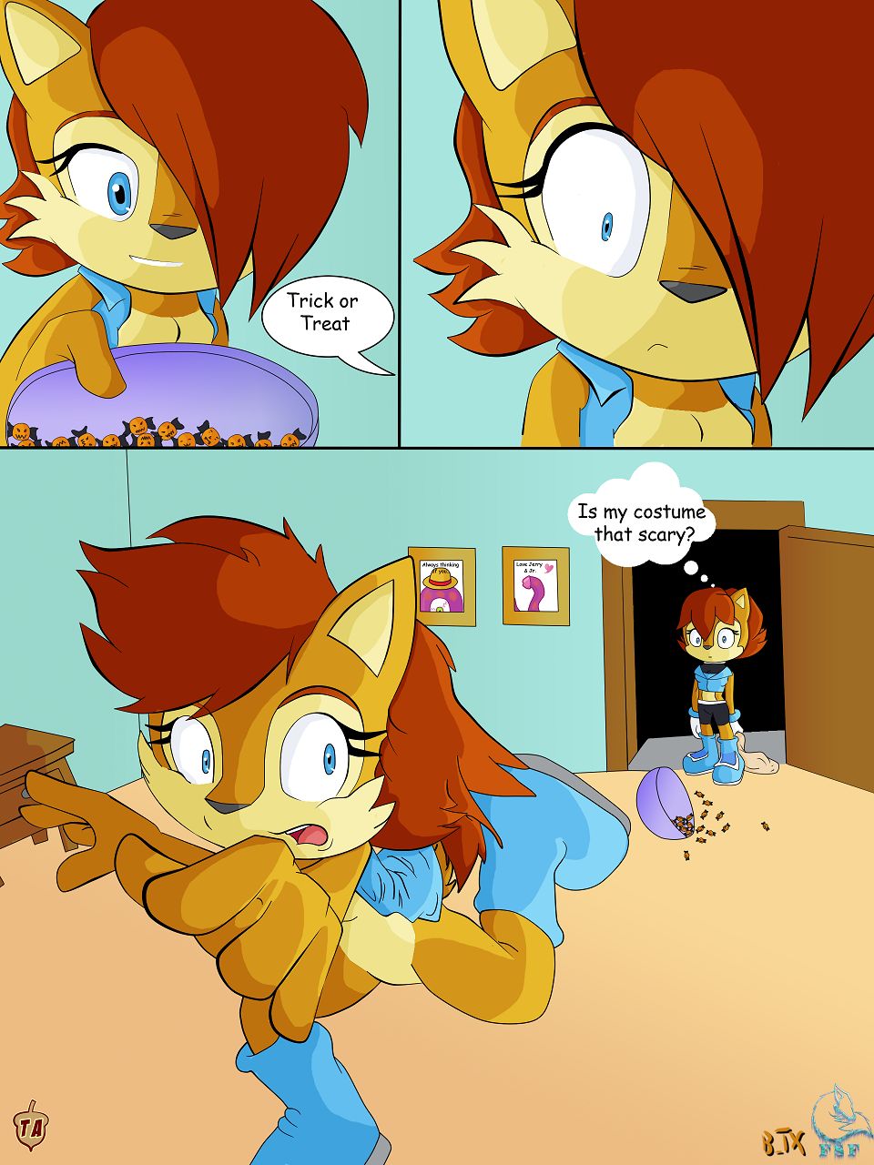 Team Acorn Art page 9 full