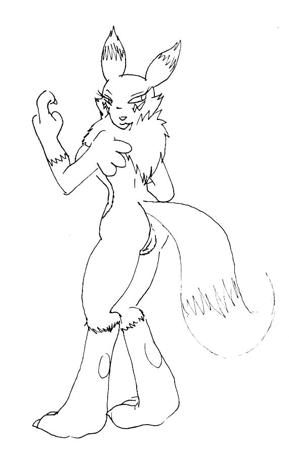 Renamon B&amp;W page 8 full