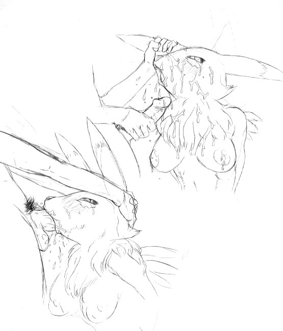 Renamon B&amp;W page 9 full