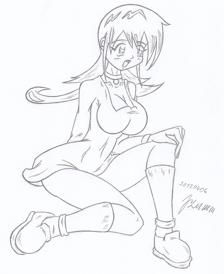 My miny Mimi Tasogare _ Sketches work_3 page 6 full