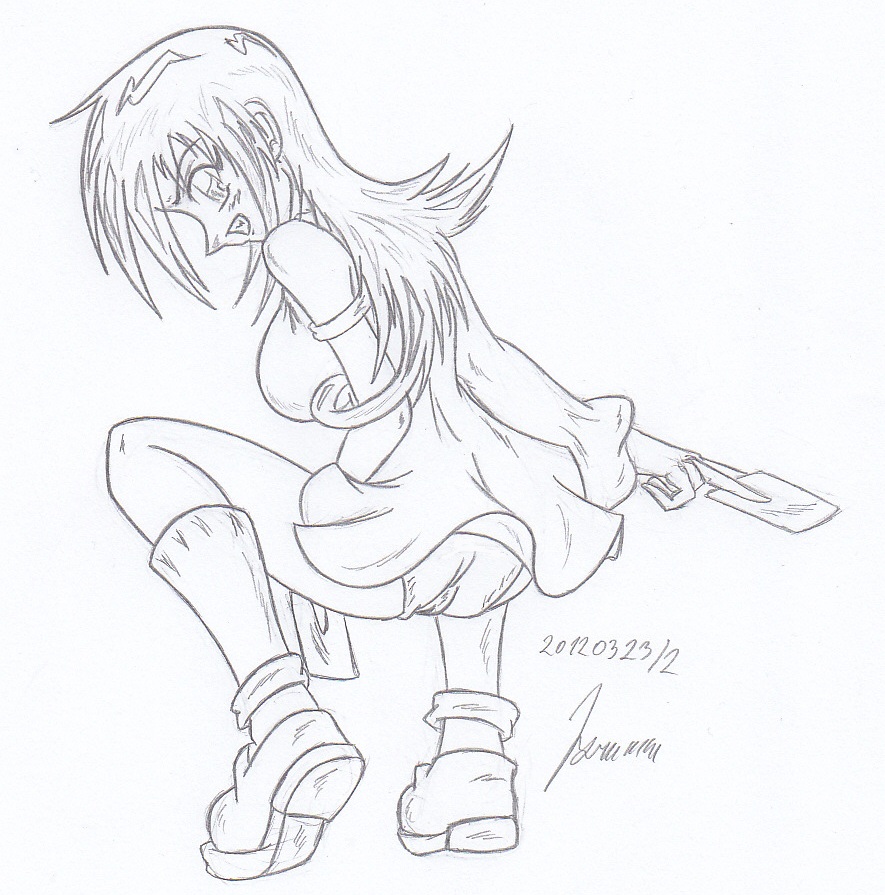 My miny Mimi Tasogare _ Sketches work_3 page 8 full