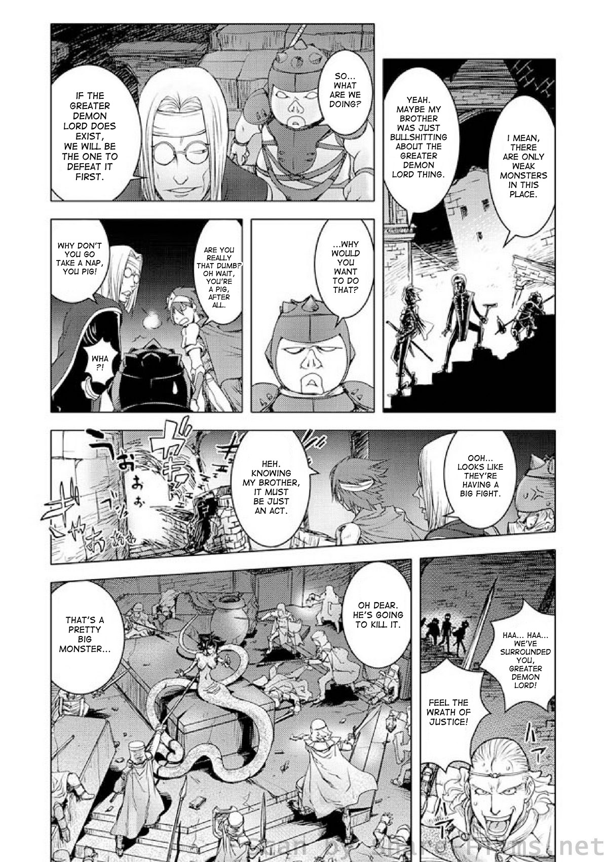 The Three Heroes' Adventures Ch. 2 - Snake Girl page 3 full