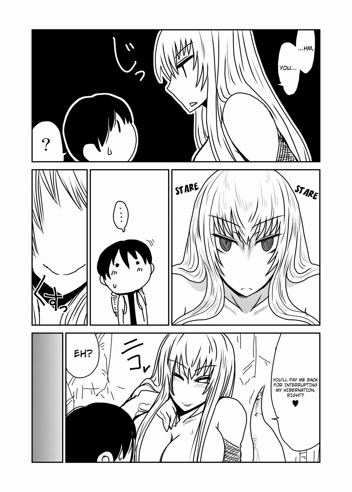 Hebi Onna-san ga Hanashite Kurenai. | The Serpentess Never Lets Go page 5 full