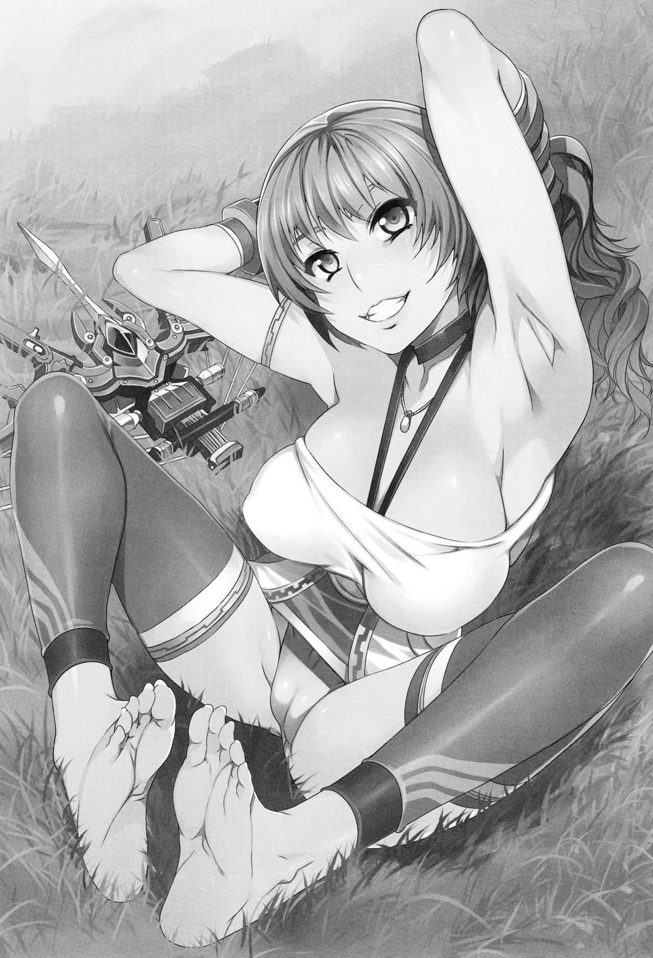 Eigou no Konton ni Kitaerareshi Doujinshi | La espada forjada en el caos eterno page 2 full