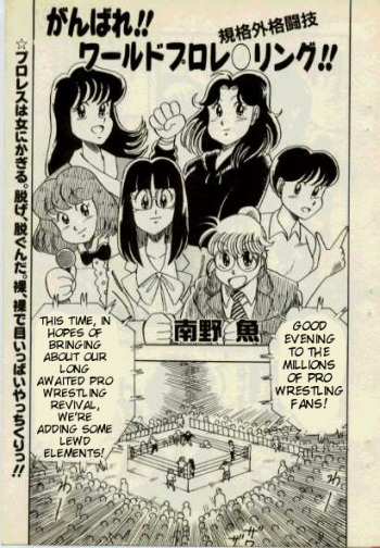 Ganbare! World Pro Wrestling -English- cover