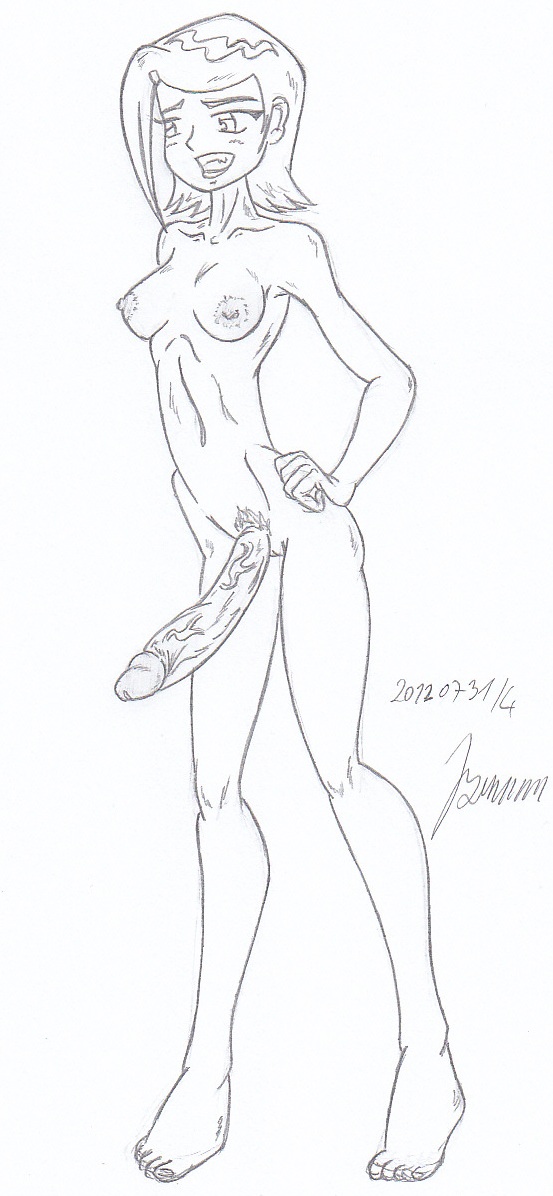 My miny Gwen Tennyson_ ben10 Sketches work_2 page 7 full