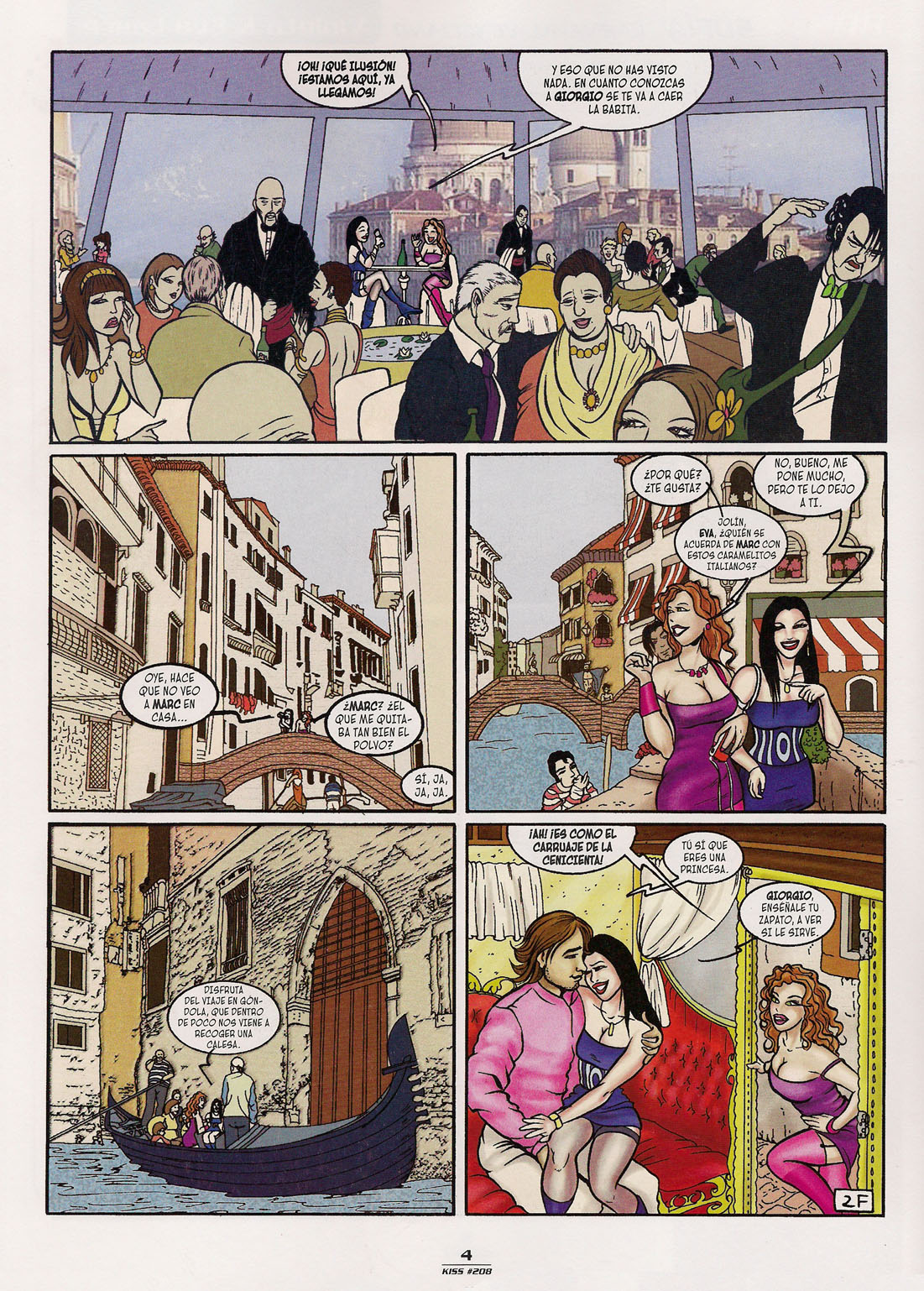 Kiss Comix 208 page 4 full