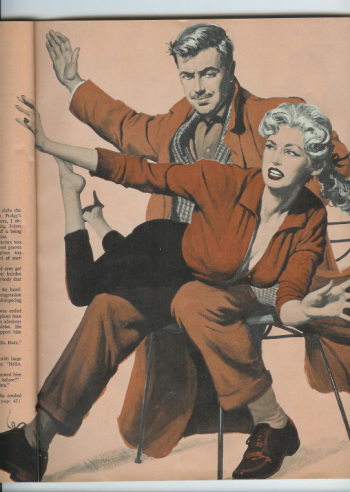 Vintage  spanking toons cover