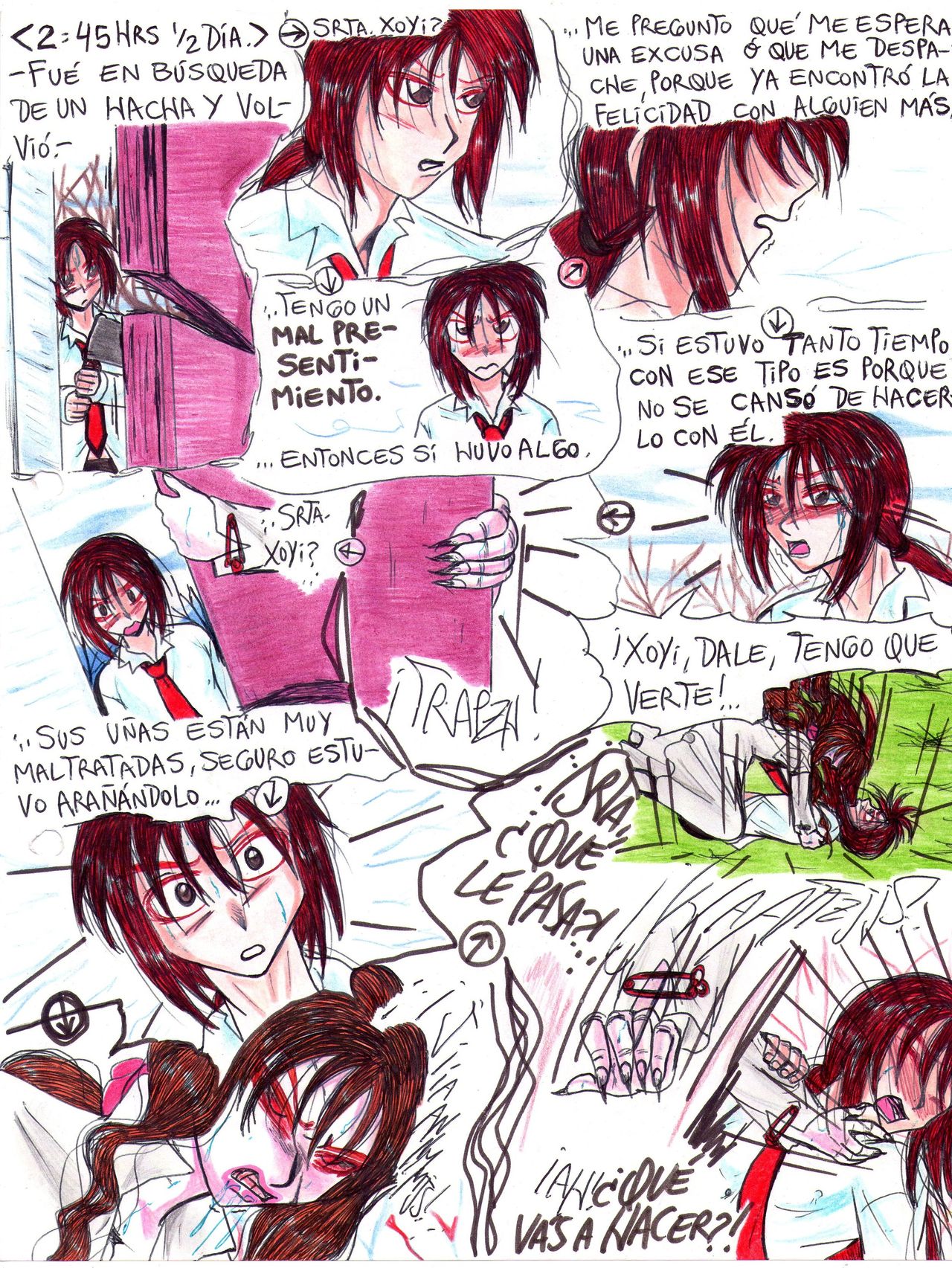 "Leanhaum-shee,llamemos a la oscuridad":Cápitulo 13. page 3 full