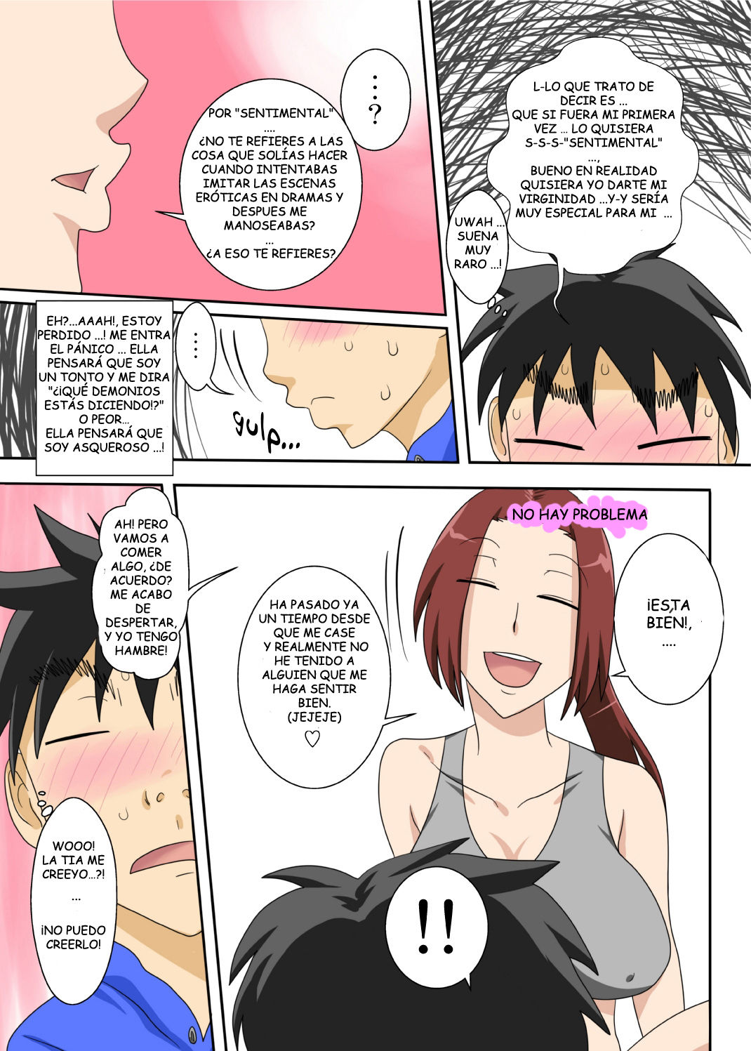 Muchi-Muchi Kyojo no Oba-chan to Eroi Koto Suru ze! page 10 full