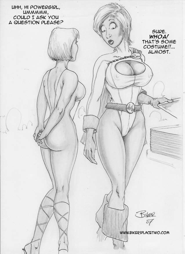 Thong girl meets Power Girl page 2 full