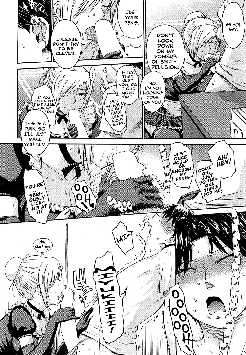 Zannen Ouji to Dokuzetsu Maid | Pathetic Prince &amp; Spiteful Maid Ch. 1-2  =TV= page 8 full
