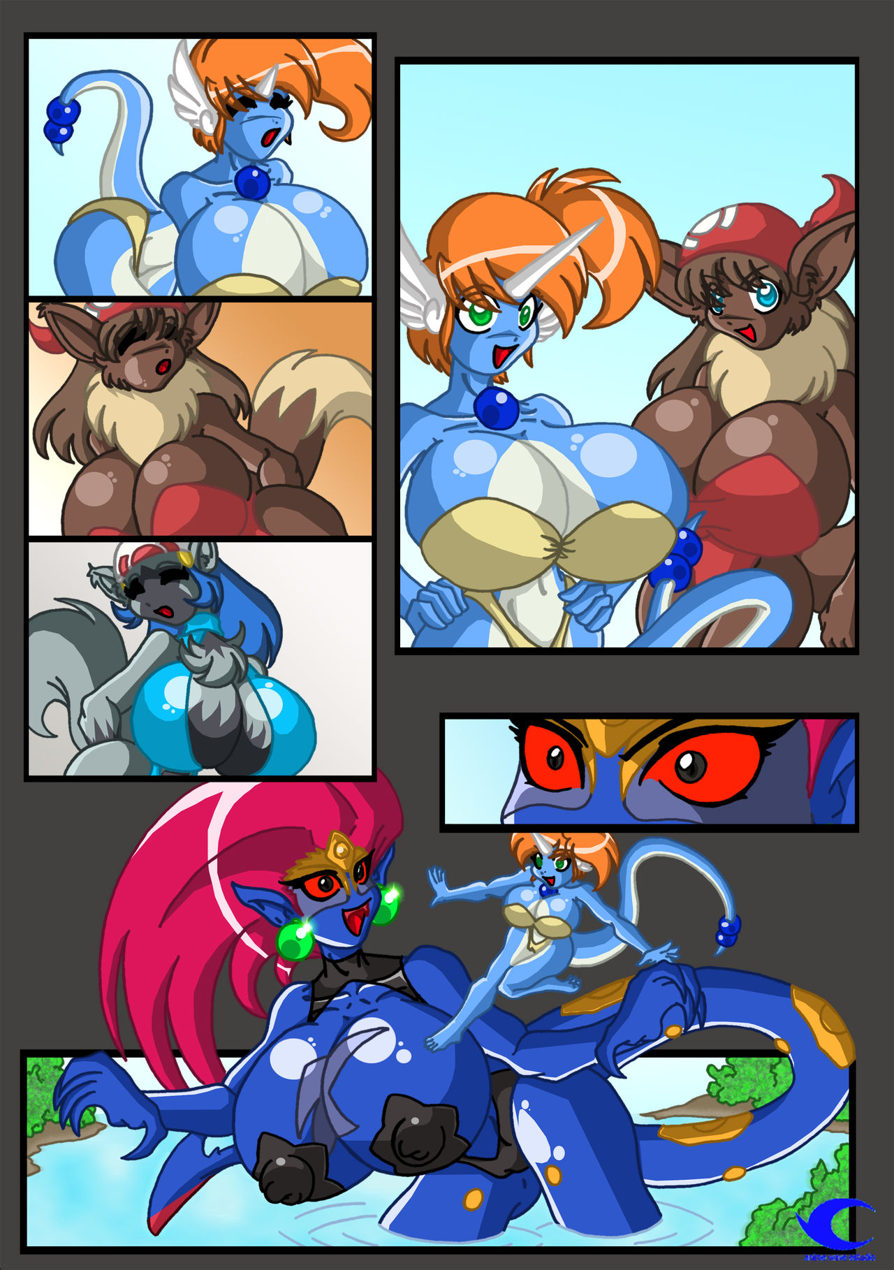Jessie VS Pokegirls page 5 full