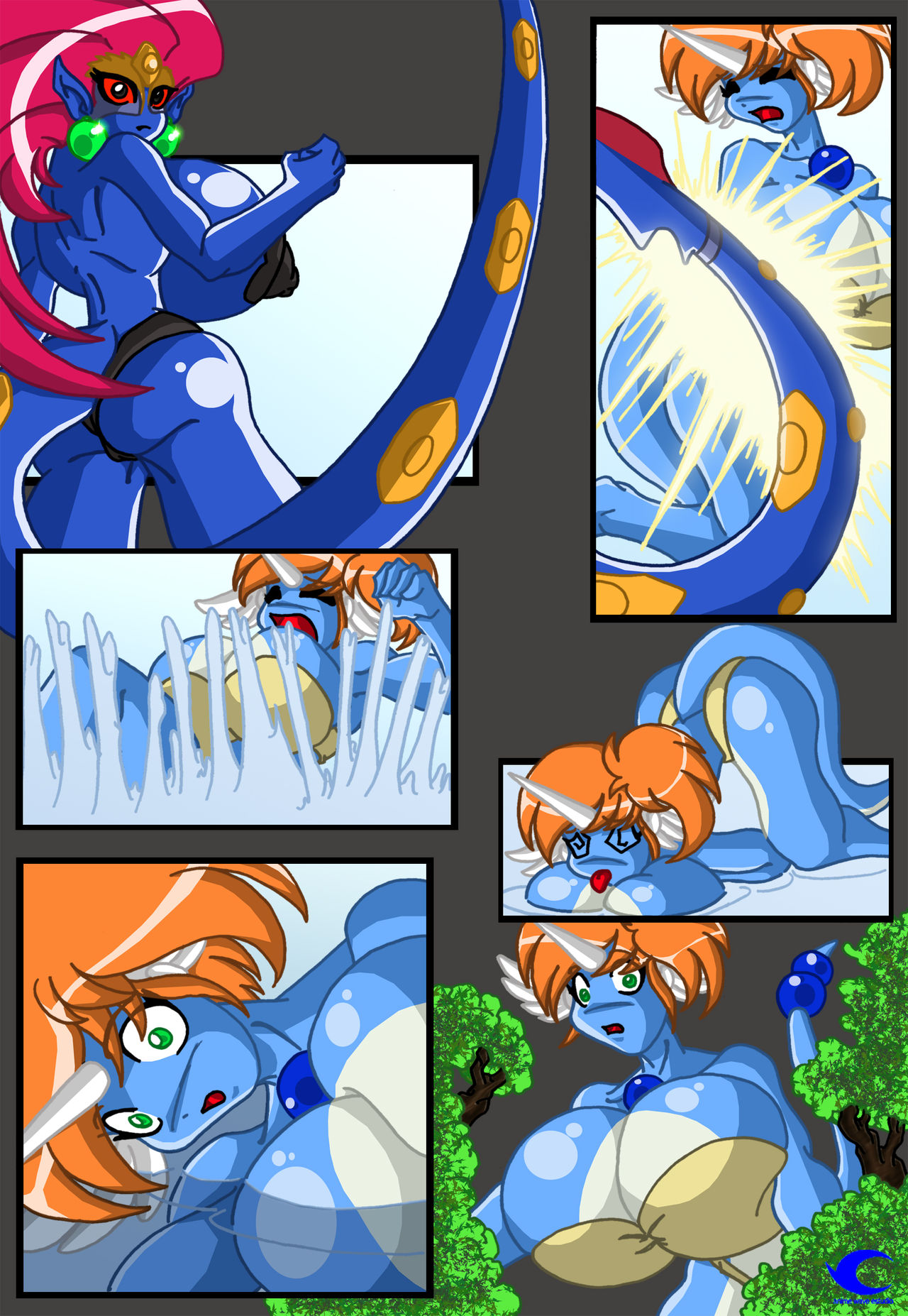 Jessie VS Pokegirls page 6 full