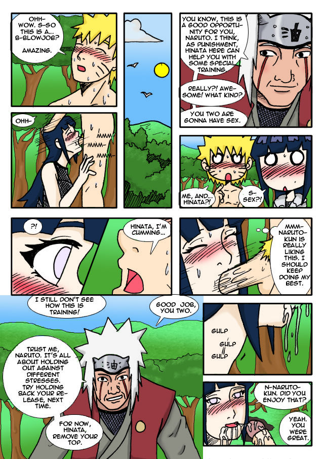 Help him train, Hinata. page 3 full