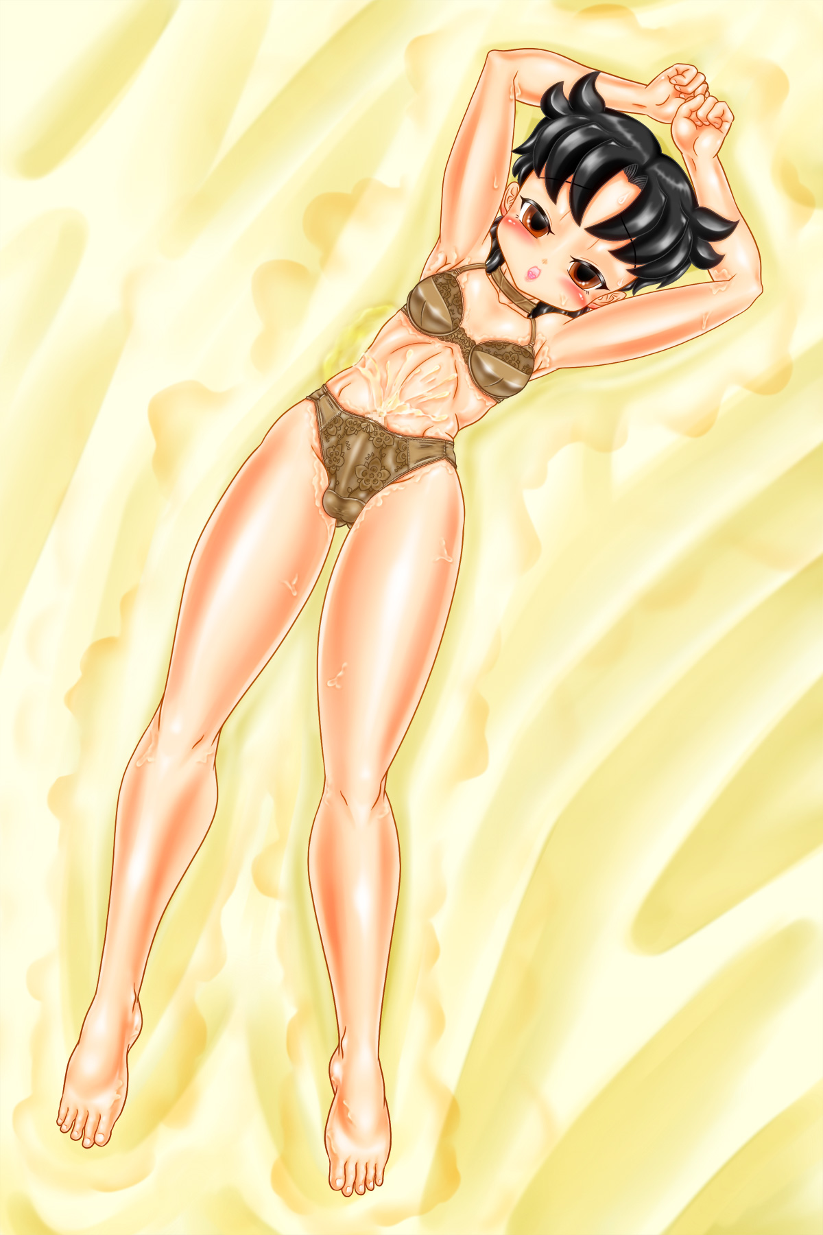 Mizusaki Amu. Josei Shitagi de Niowasete ～ Josou nan te... Dame na no ～ page 9 full