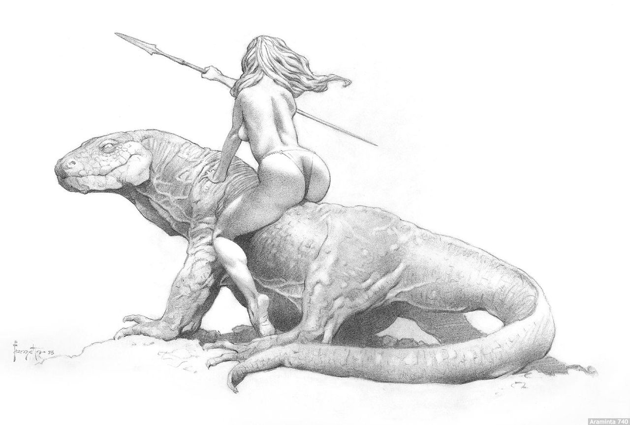 Simon Bisley &amp; Frank Frazetta Art Collection page 10 full