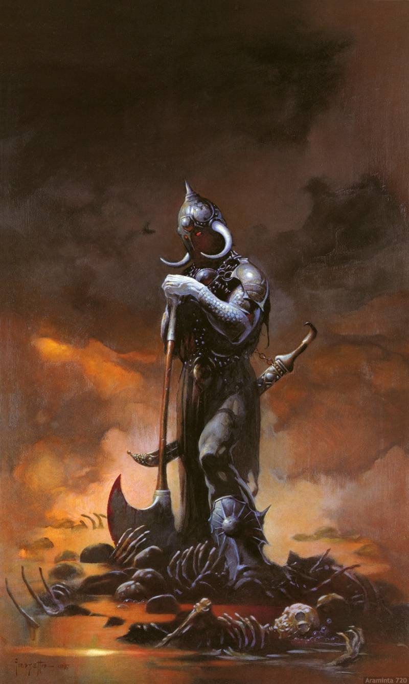 Simon Bisley &amp; Frank Frazetta Art Collection page 5 full