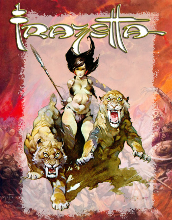 Simon Bisley &amp; Frank Frazetta Art Collection cover