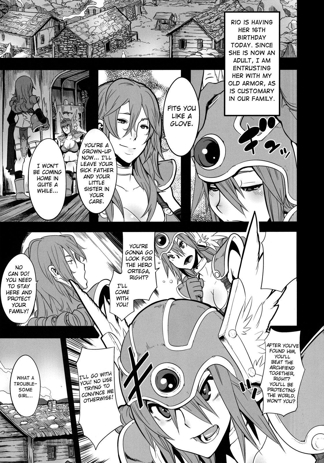 Onna Senshi Futari Tabi | Travels of the Female Warriors page 3 full
