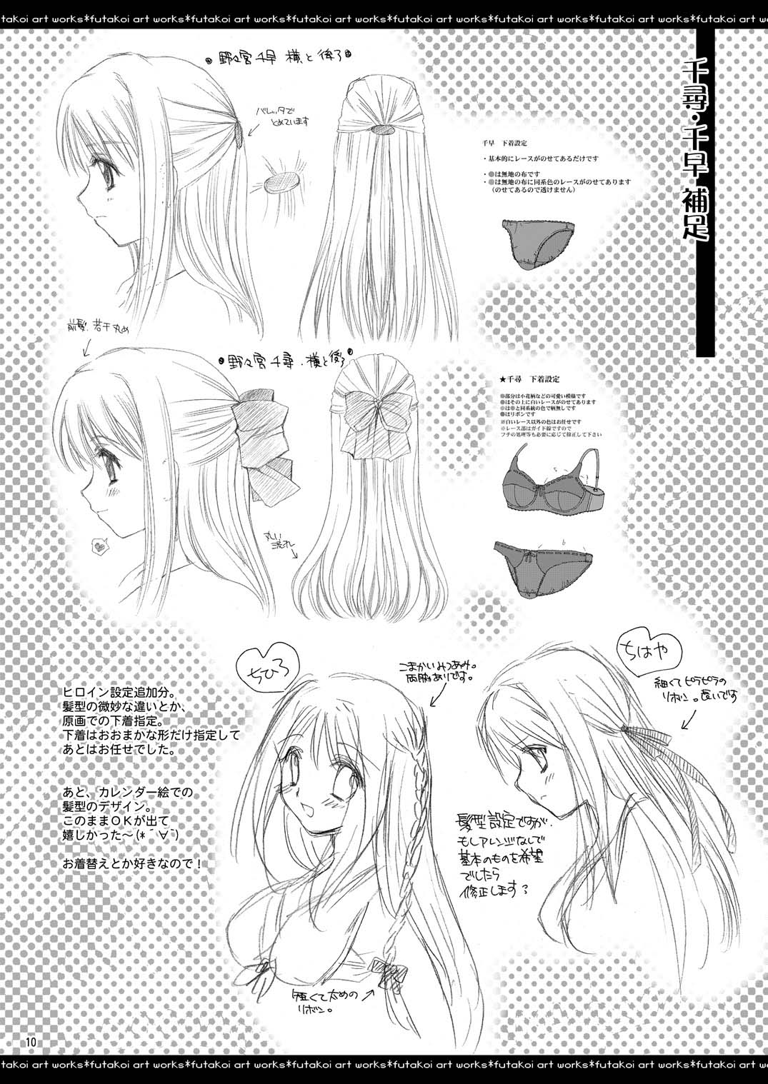 ふたりでひとつの恋心原画集 page 9 full