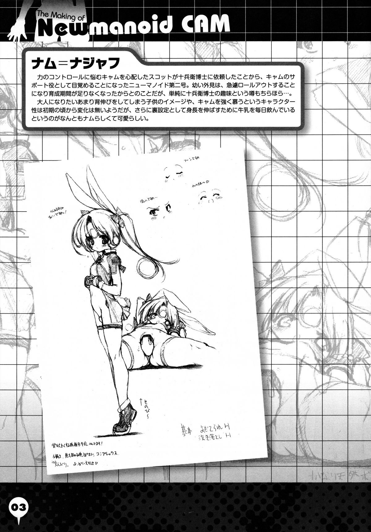 The Making of Newmanoid CAM page 3 full