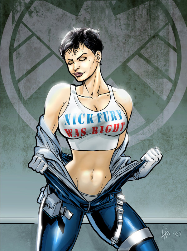 Agent Maria Hill S.H.I.E.L.D. page 5 full