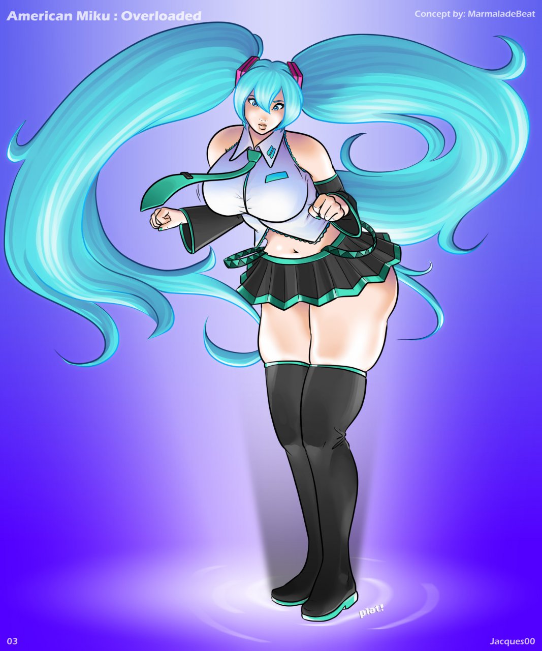 American Miku: Overloaded page 3 full