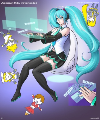 American Miku: Overloaded cover