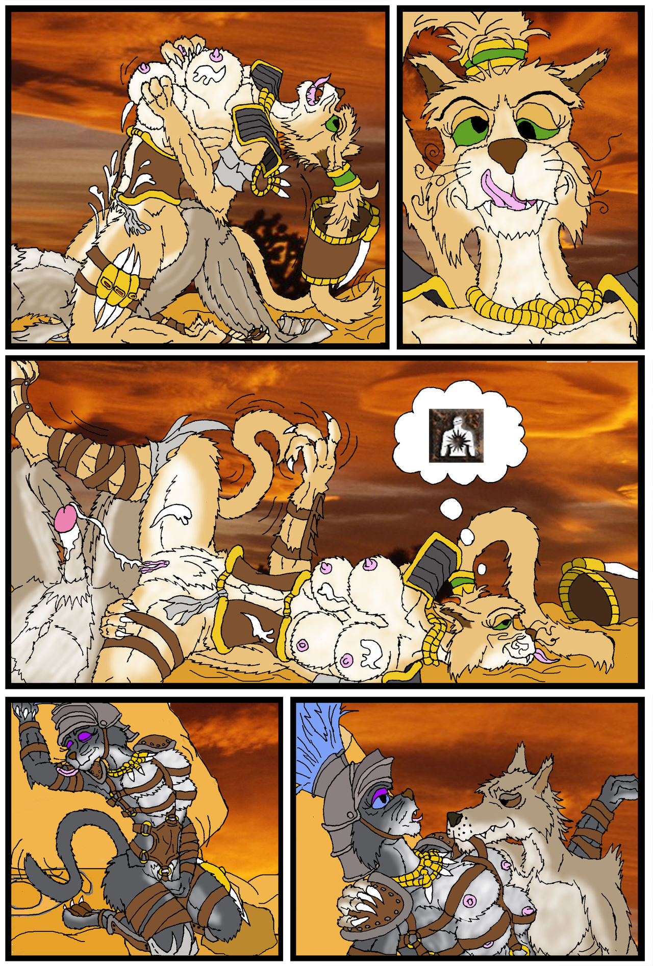 Diablo II Comic  - Ambush in the Rocky Waste page 10 full