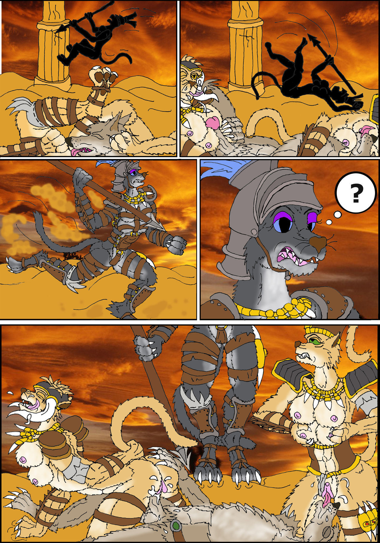 Diablo II Comic  - Ambush in the Rocky Waste page 6 full