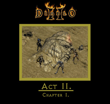 Diablo II Comic  - Ambush in the Rocky Waste cover