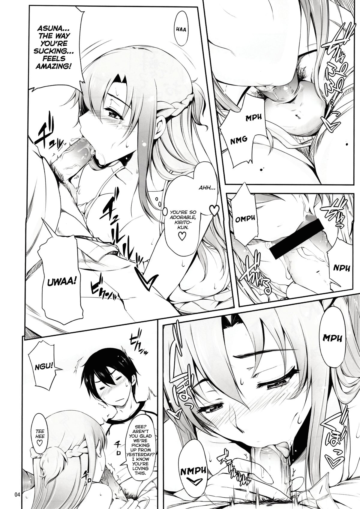 Angel's stroke 69 Asuna Strike! page 5 full
