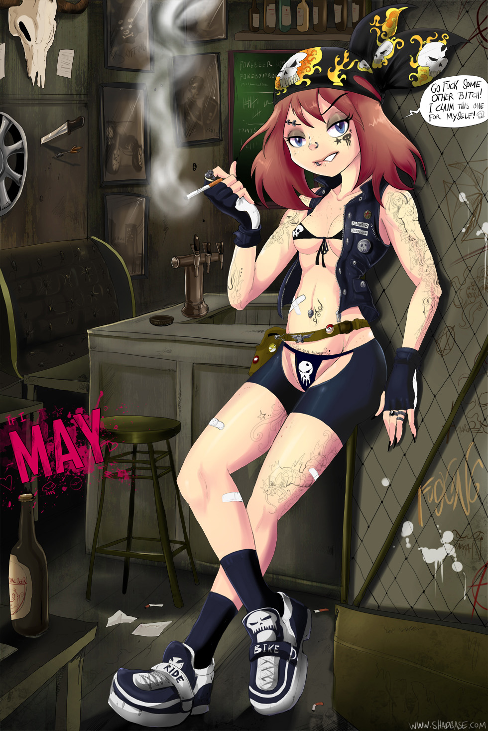 Misty Gets Wet page 6 full
