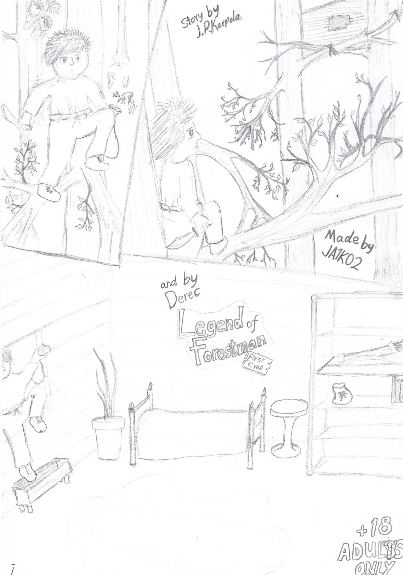 Legend of the forestman page 1 full