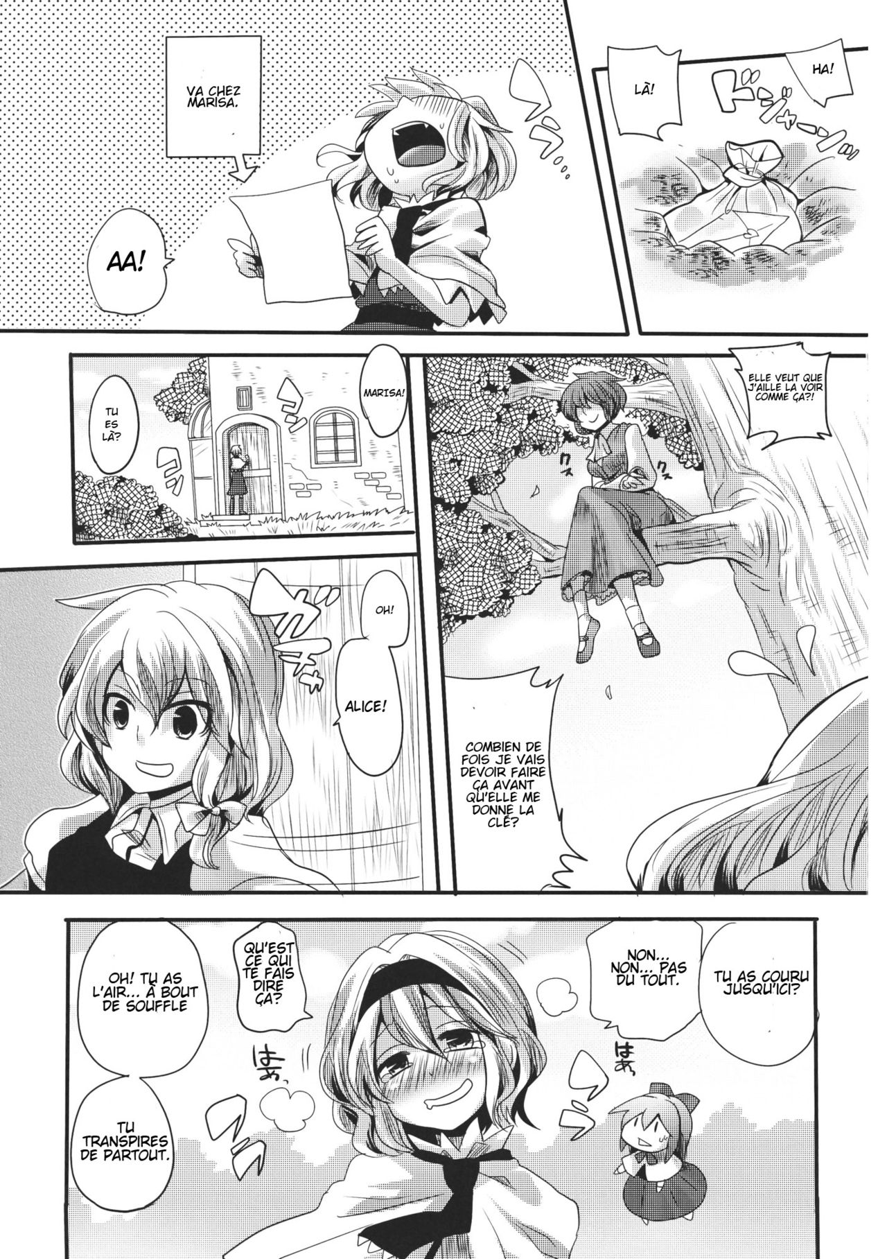 Yuuka ga Do-S de Alice ga M de page 7 full