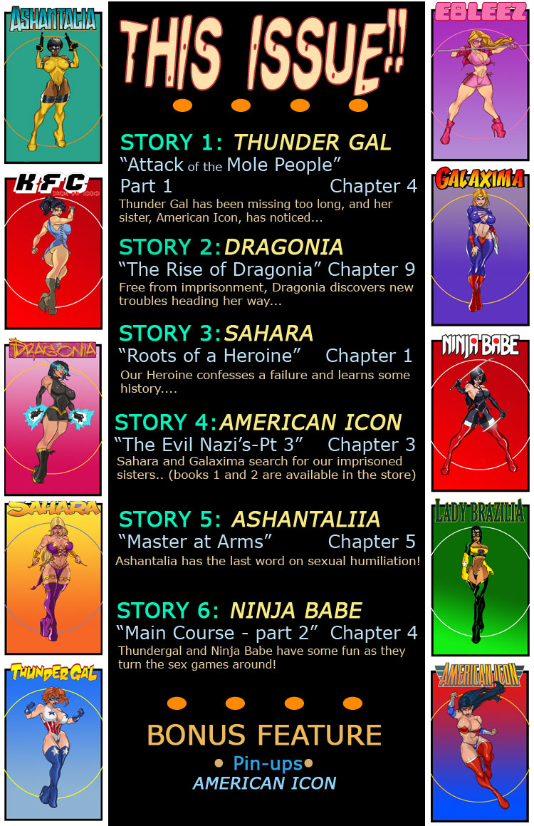 9 Superheroines - The Magazine #12 page 3 full