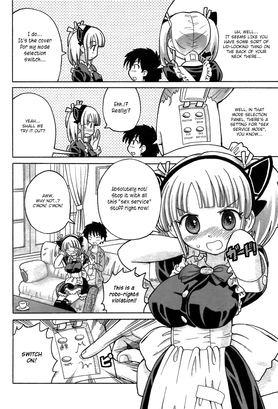 Jishou Chou Kouseinou Maid Robo Maria | "Self-proclaimed" Super High Efficiency Maid Robot Maria page 4 full