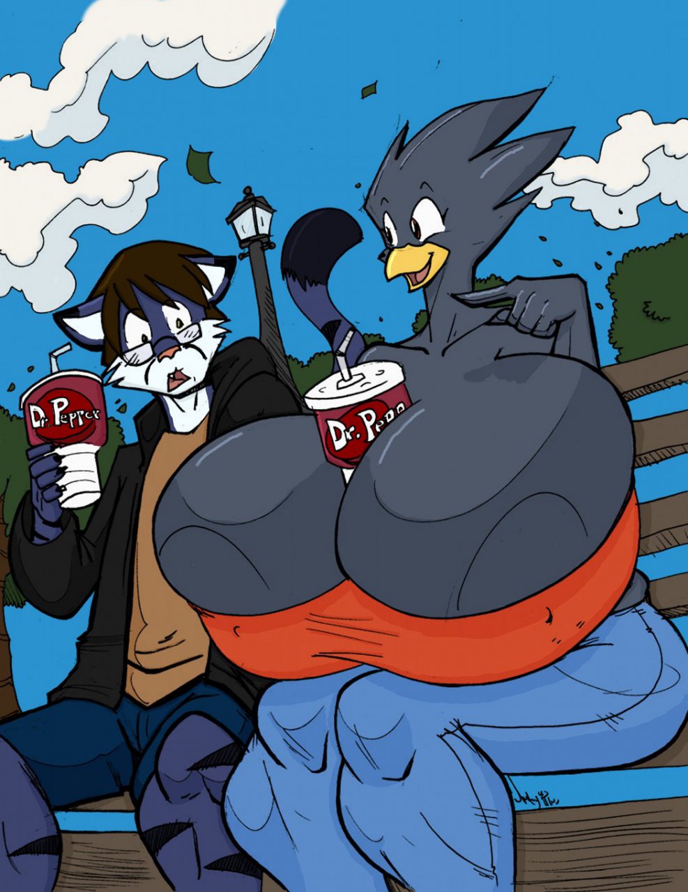 Busty Bird. page 10 full