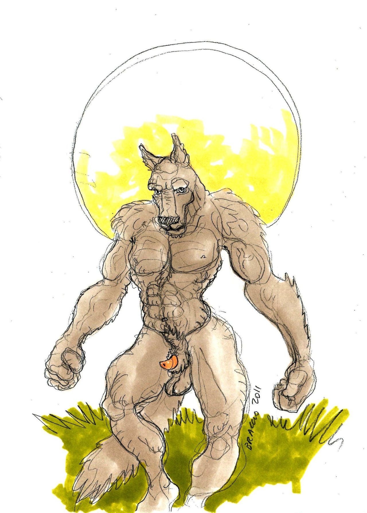 werewolf with man and woman page 2 full