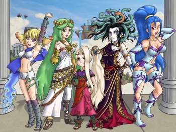 Kid Icarus Girls Gallery cover