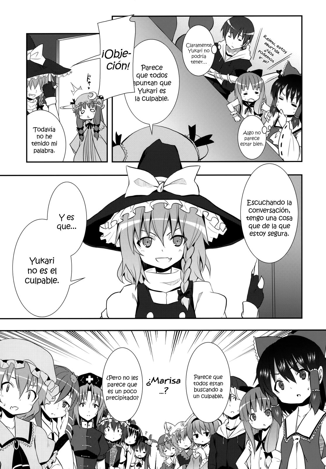 Kirisame Marisa no Yuuutsu | La Melancolía de Marisa Kirisame page 8 full