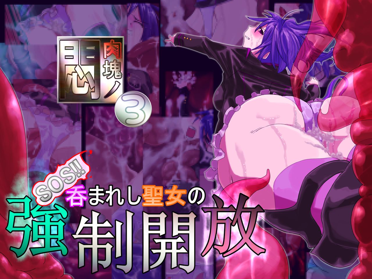 Nikukai no Mon 3 SOS!! Nomareshi Seijo no Kyousei Kaihou page 1 full