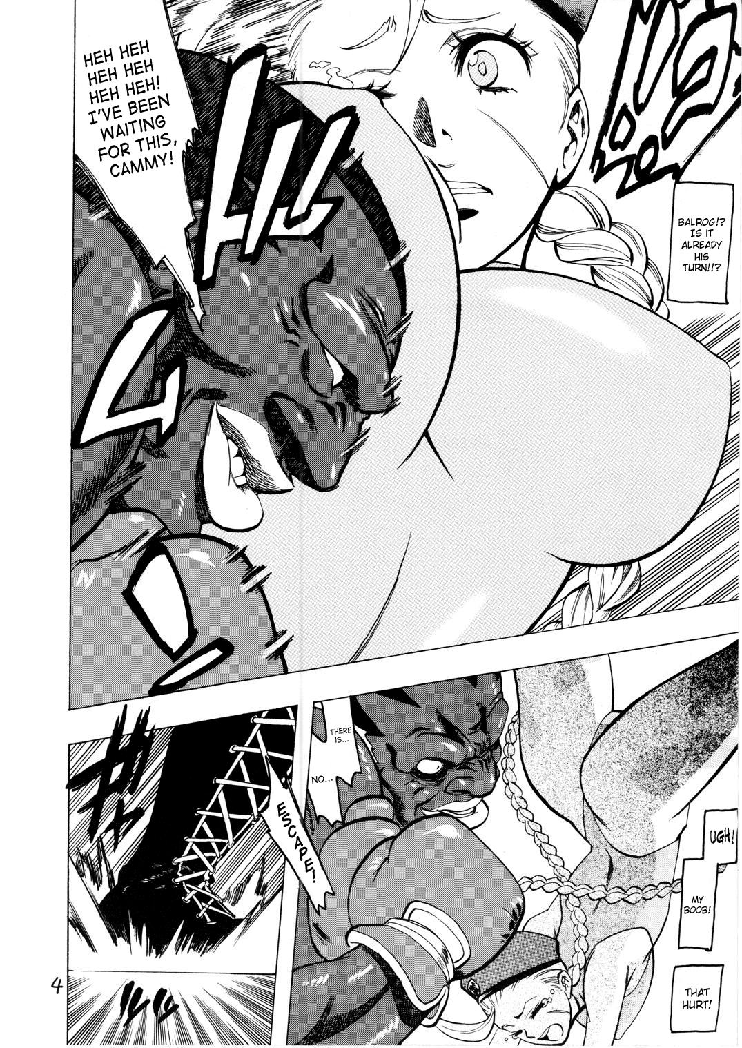 Bokorareru Cammy | Cammy Beaten To A Pulp page 3 full