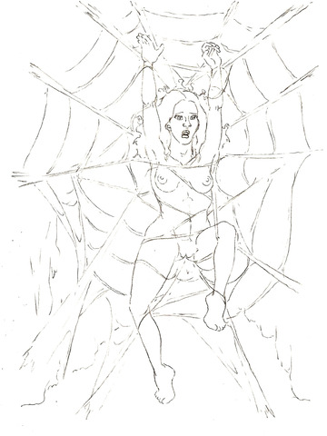 Spider Cobweb Bondage page 2 full