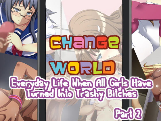 Onna ga Subete Gehin na Bitch ni Natta Nichijou Chuuhen | Everyday Life When All Girls Have Turned Into Trashy Bitches Part 2 page 1 full