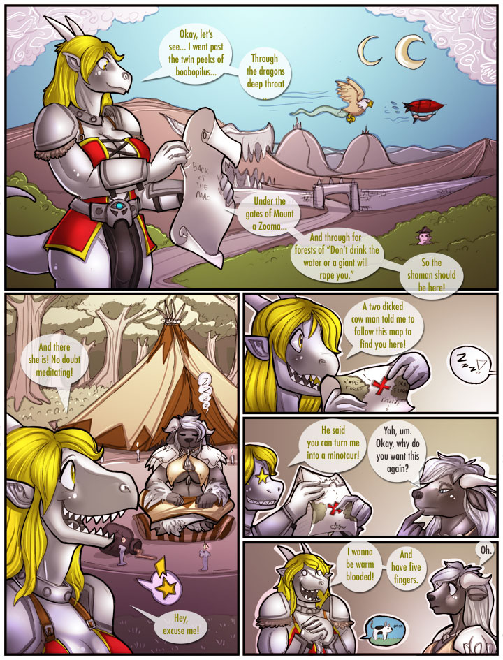 Dulcene &amp; Her Beefy Beauties Ride Herd page 2 full