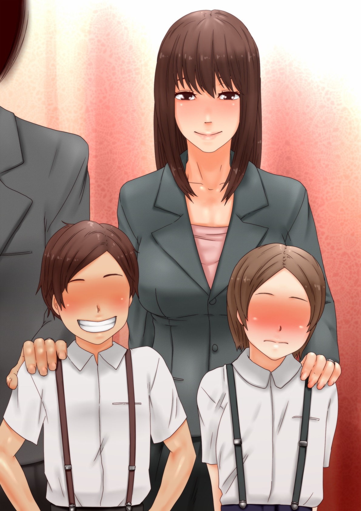Gishi ga Kawaisugite Gaman dekinai Gibo page 2 full