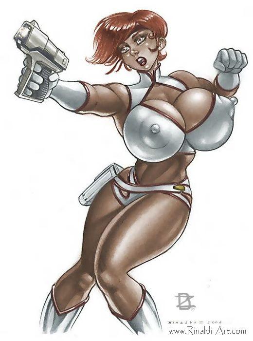 VICTOR RINALDI ART - Huge Tits drawings #19 page 9 full