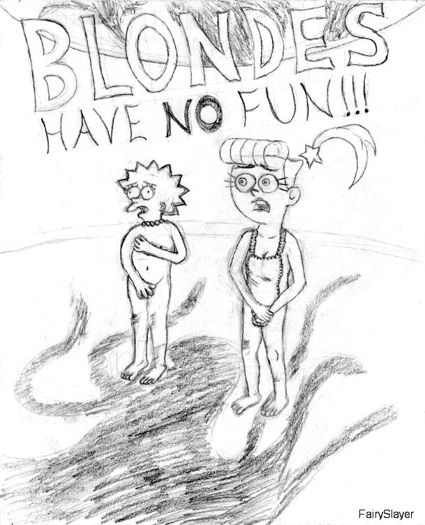 Blondes Have NO Fun page 1 full